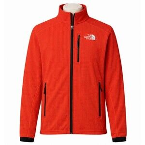 The North Face Summit Series Jacket Mens L Red Full Zip L2 FuseForm Grid Fleece